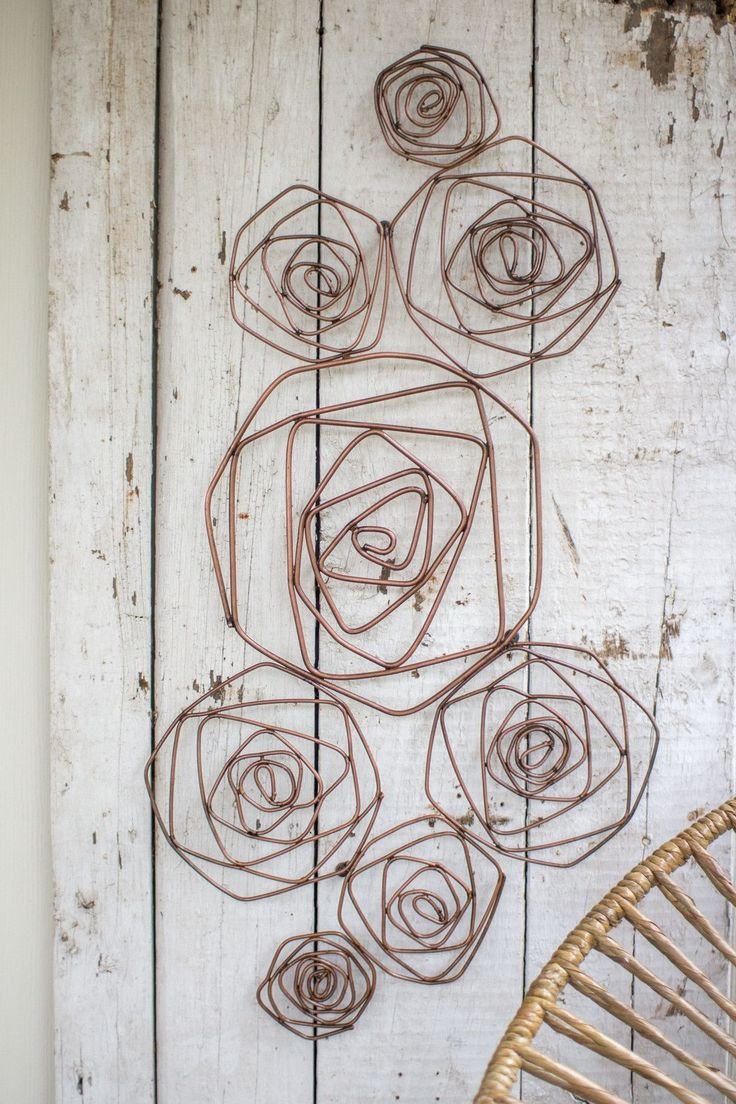 Панно из проволоки