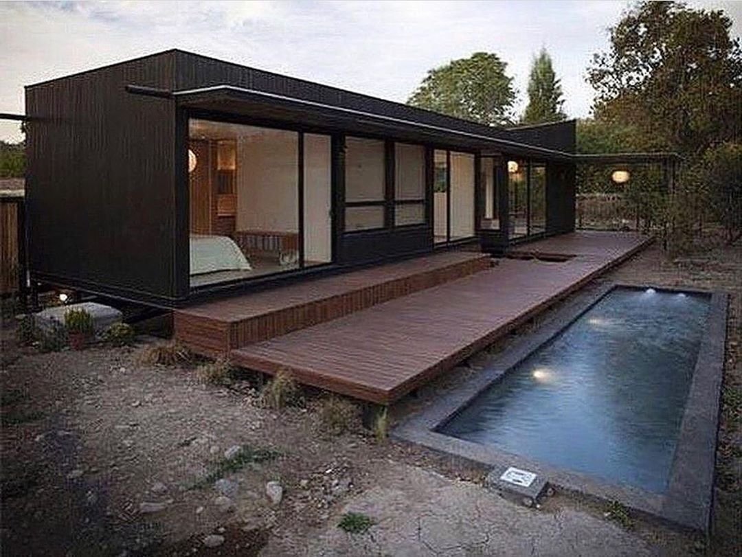 Дизайнерские дома из контейнеров