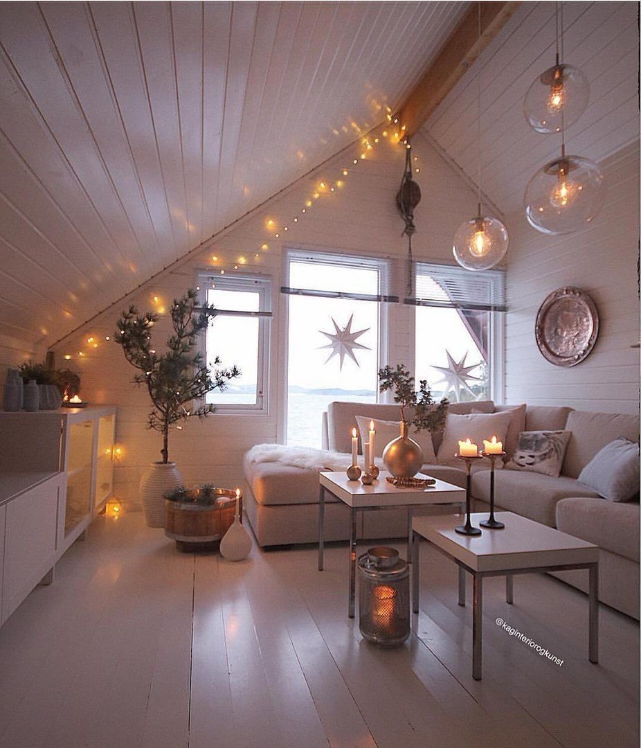 Интерьер загородного домика