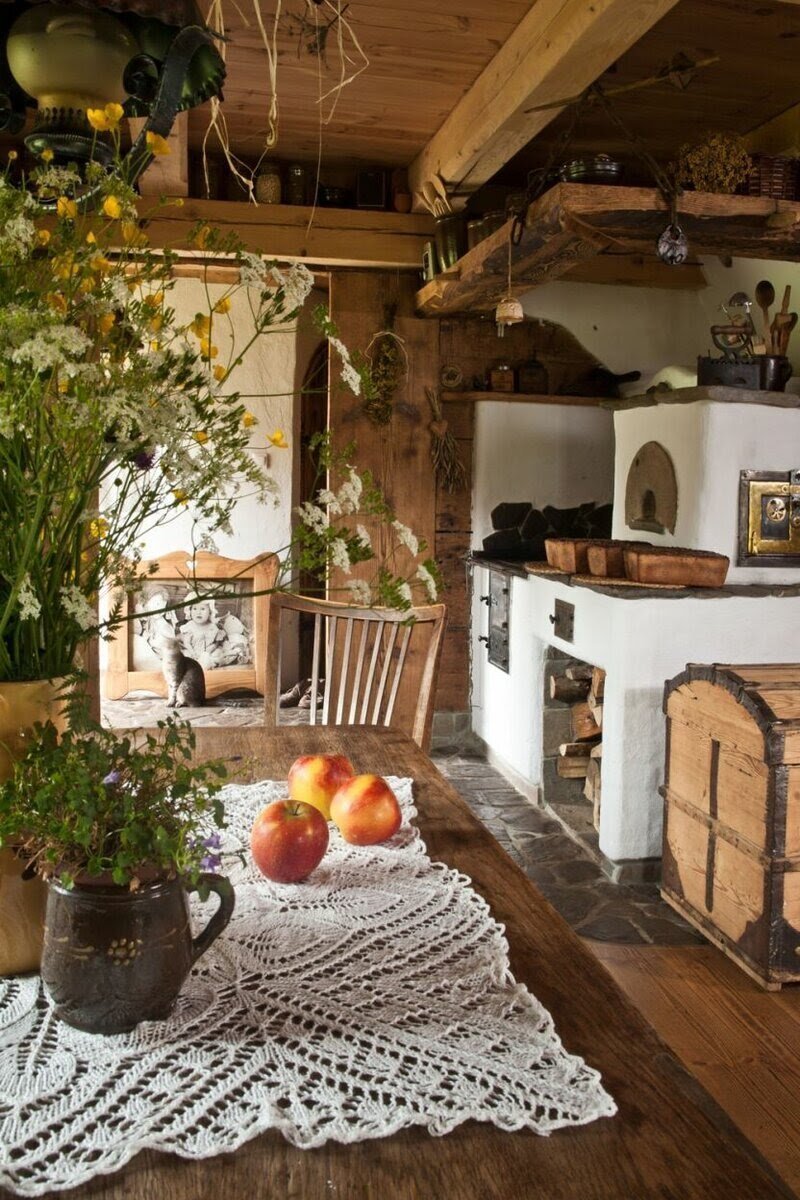 Кухня в деревенском стиле