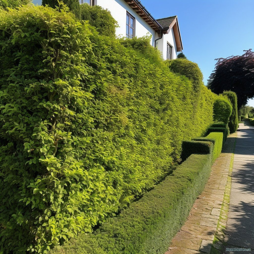 Карагач Живая изгородь