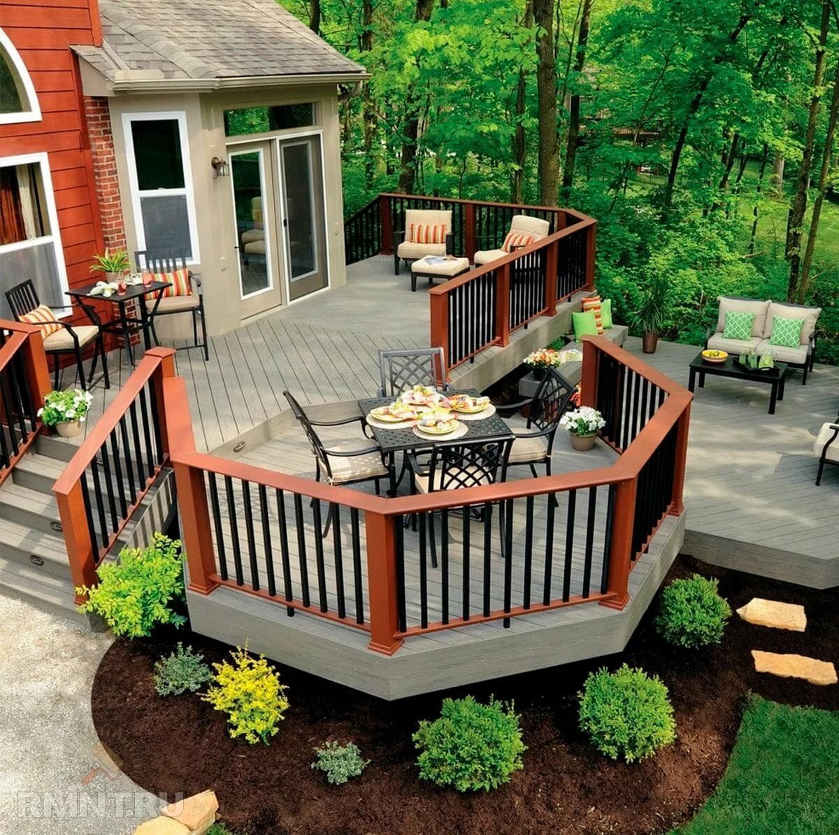 Многоуровневая терраса