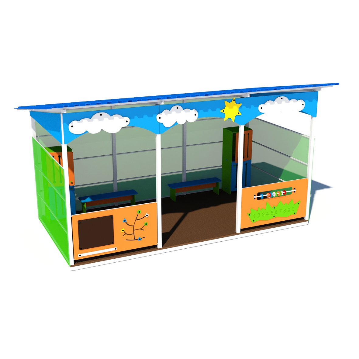 Теневой навес 4000*6000*2900