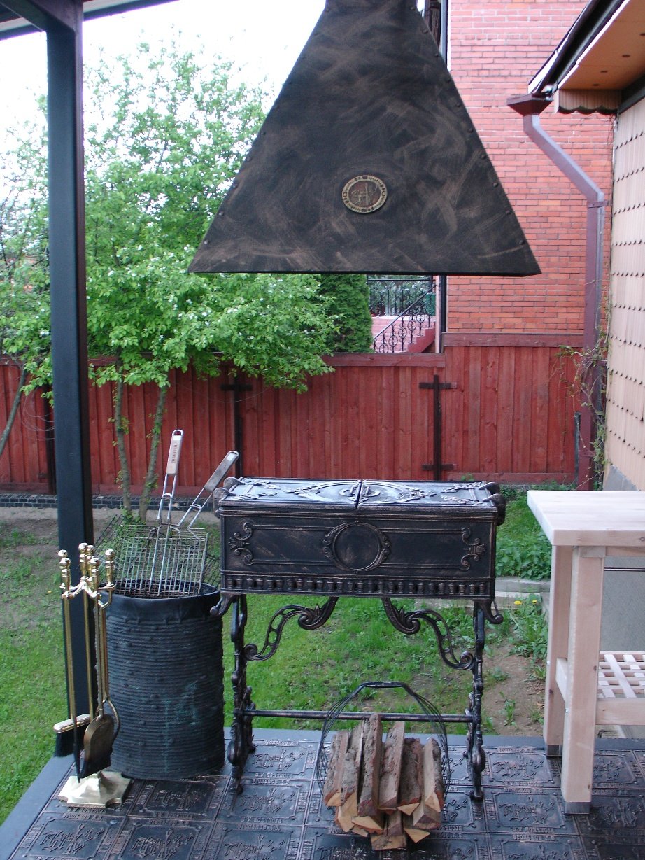 Вытяжка для мангала