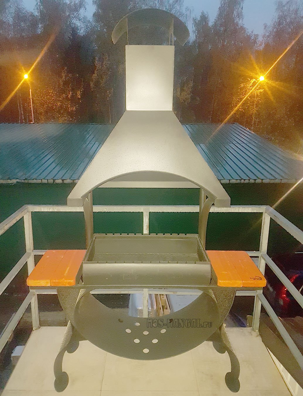 Мангал с вытяжкой МС 15