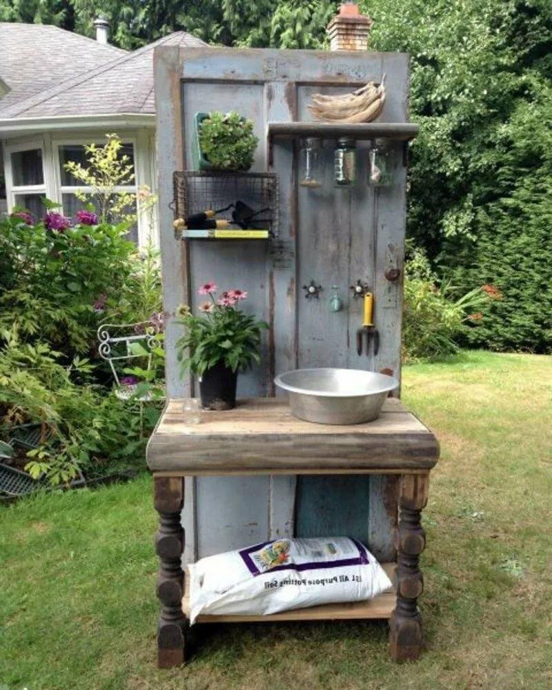 Летний умывальник для дачи