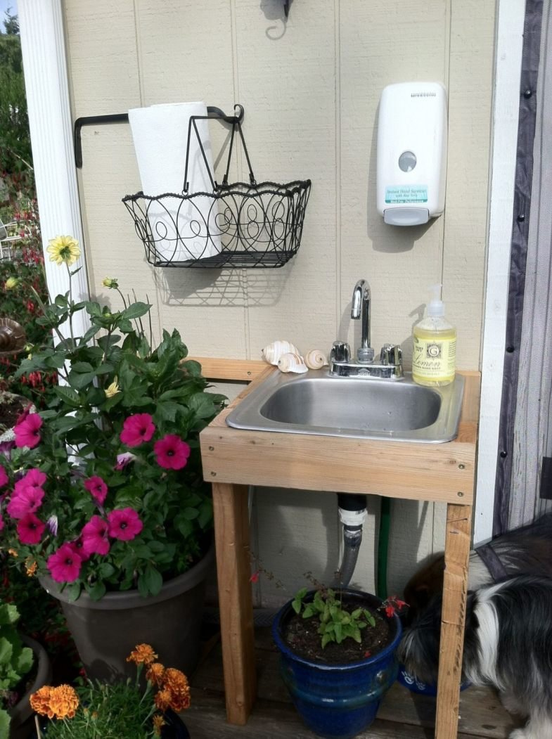 Рукомойник для дачи