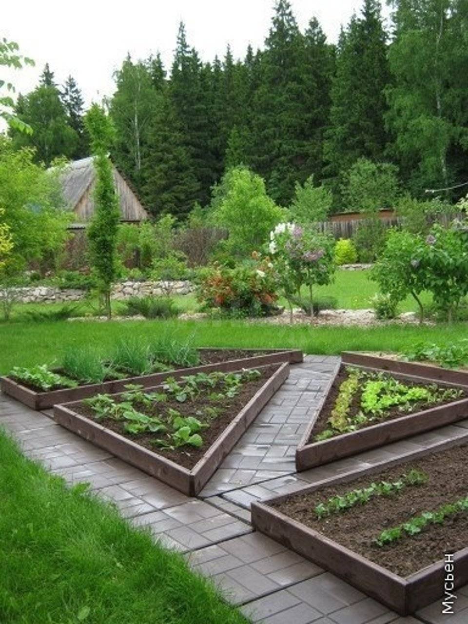 Террасирование грядки