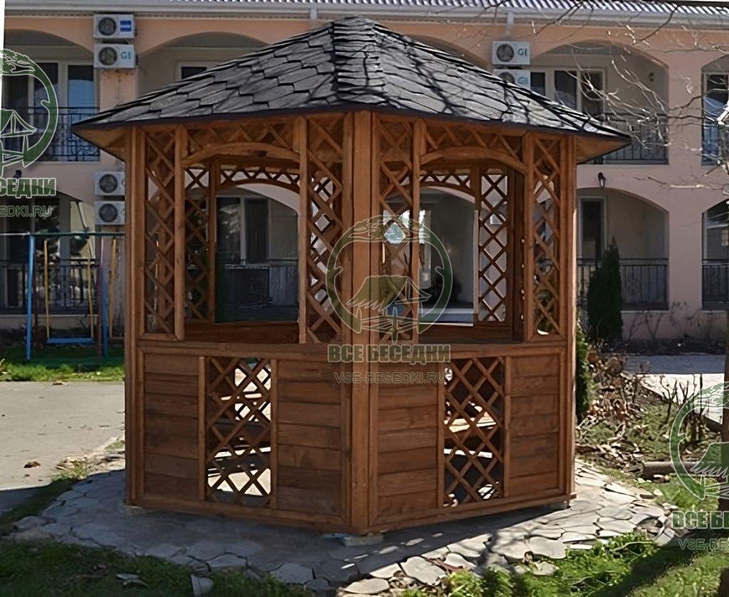 Садовая беседка d2