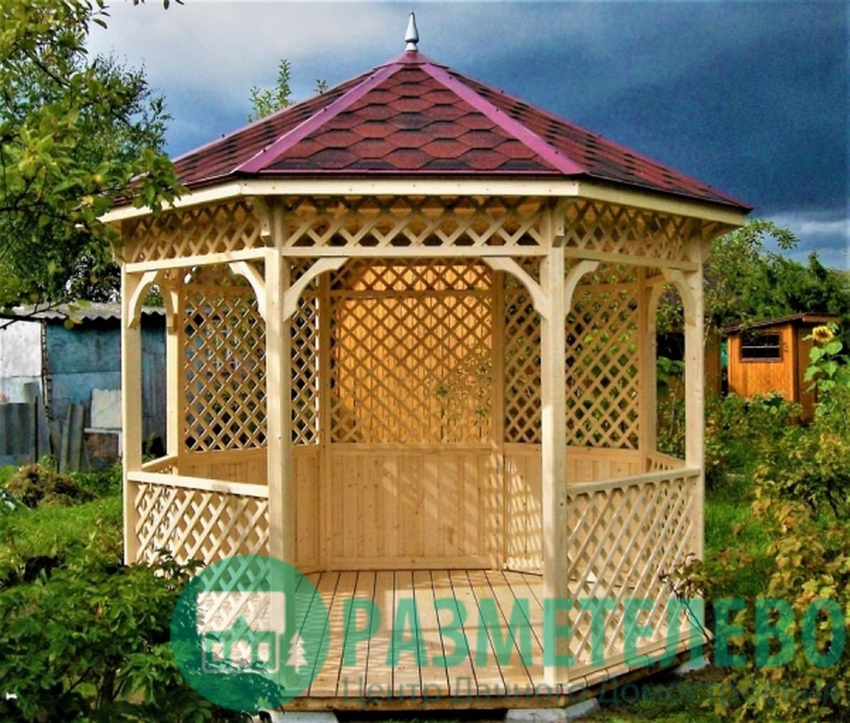 Беседка 8 гранная