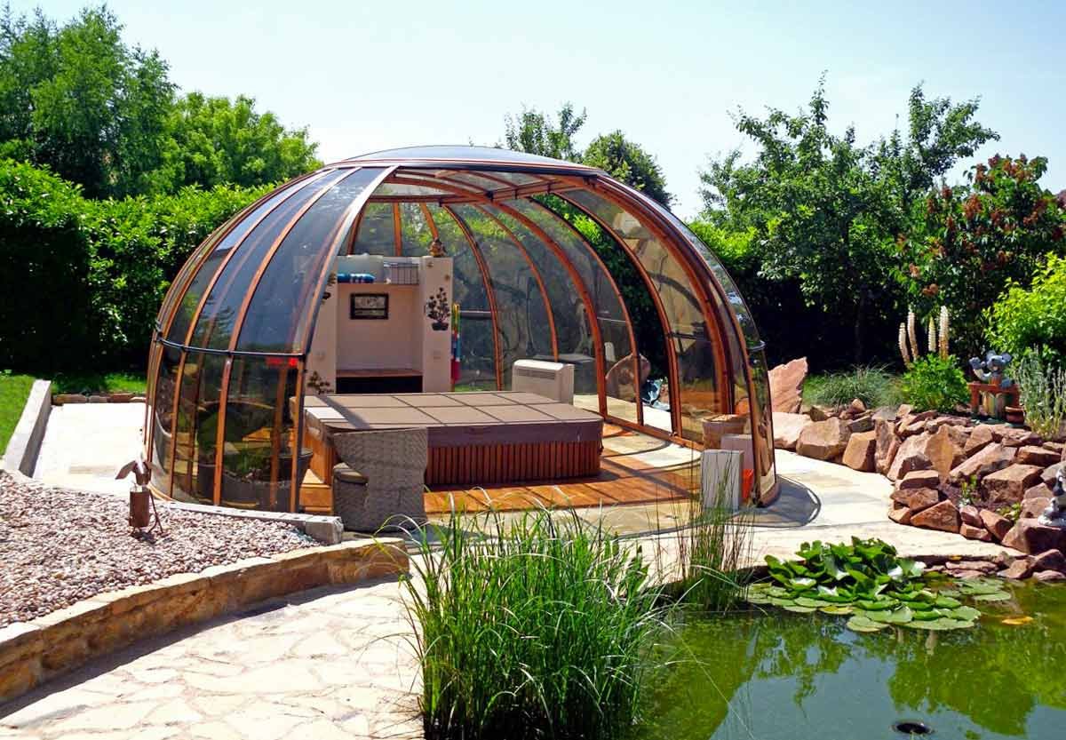 Оригинальные беседки для дачи