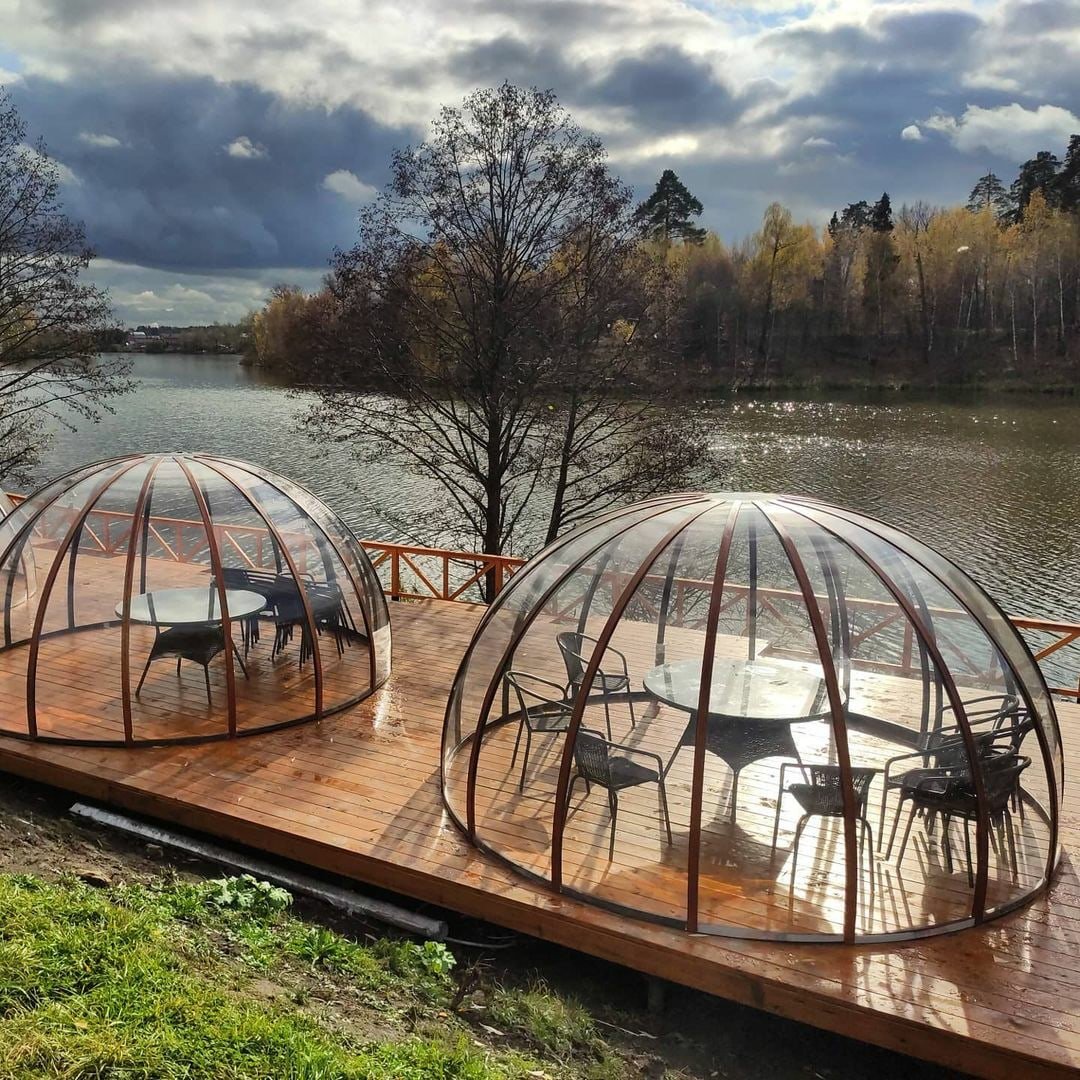 Купольные беседки иглуу