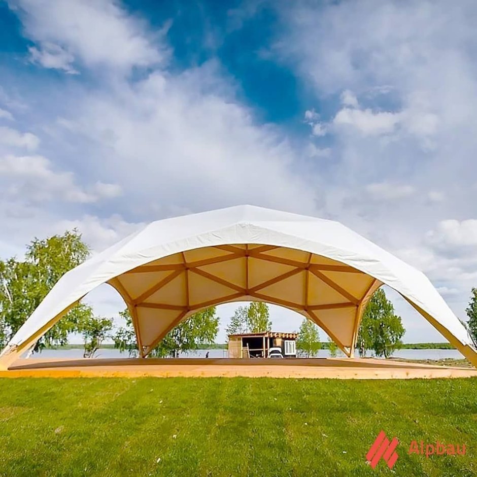 Квадросфера шатер