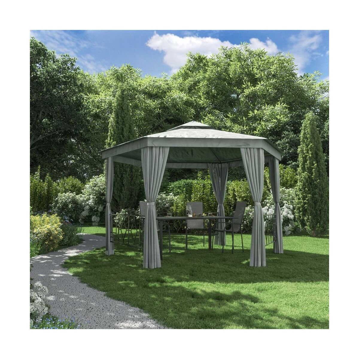 Шатер беседка дендропарк