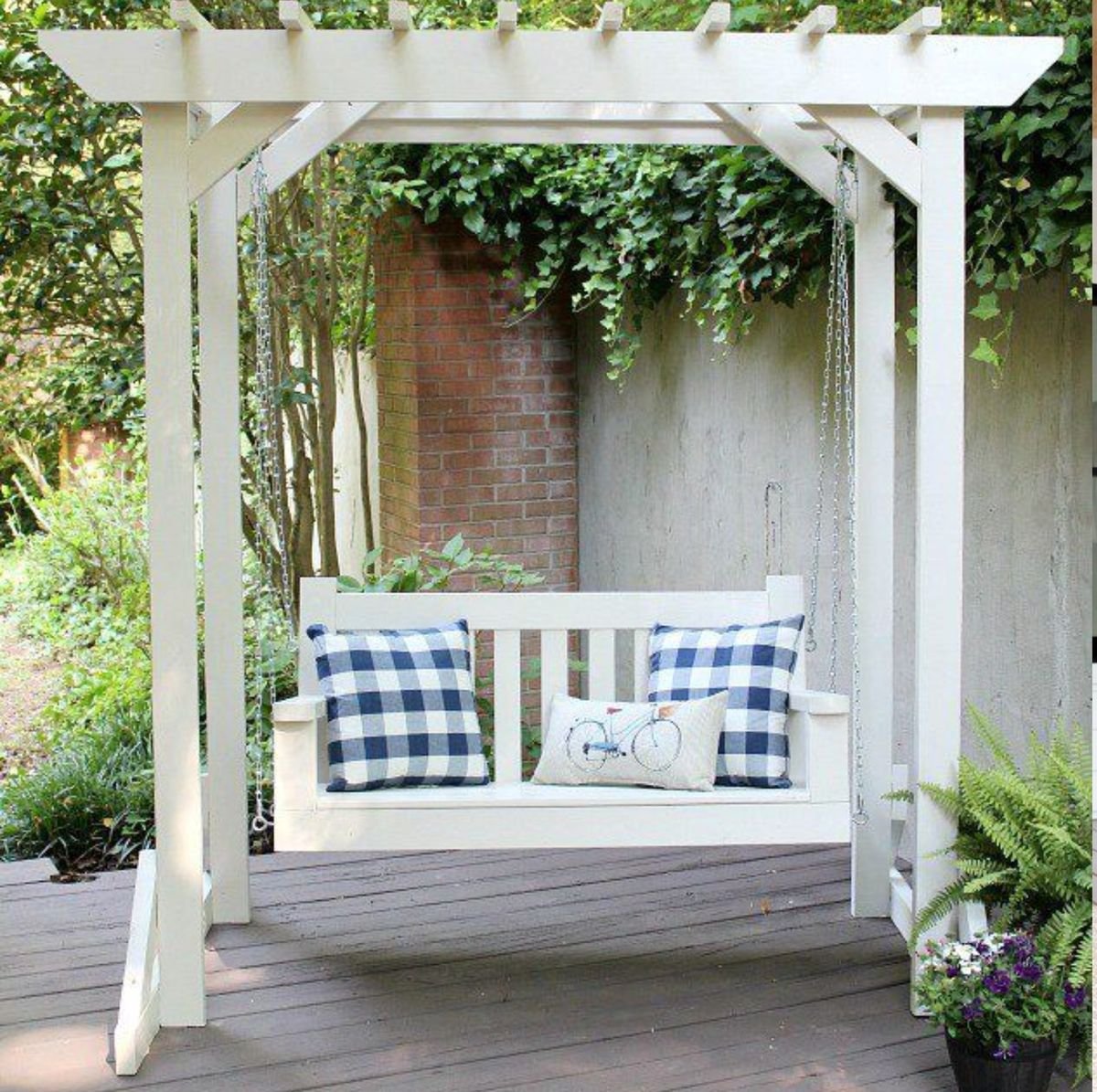 Садовая качель Pergola