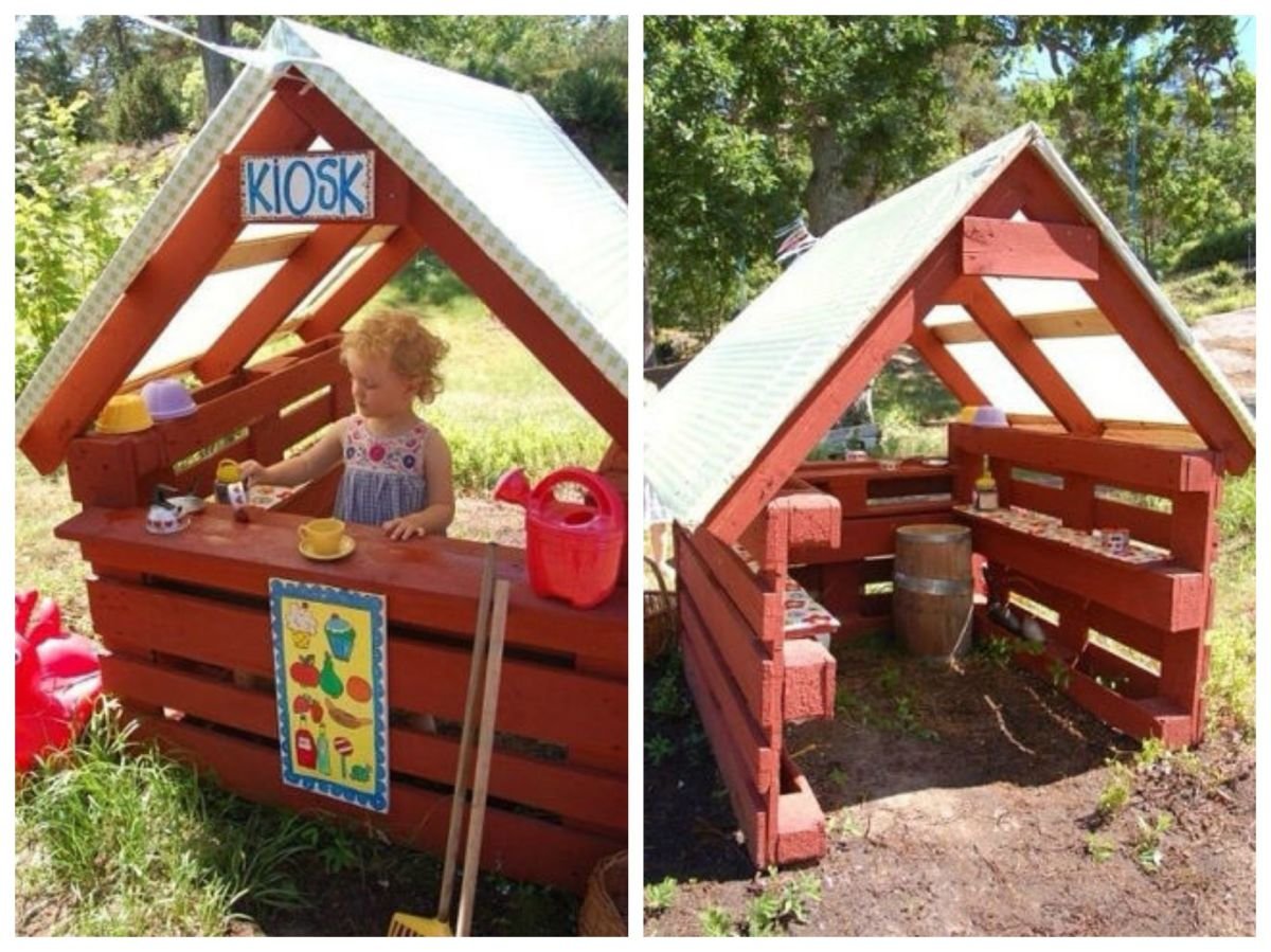 Уголок для детей на даче
