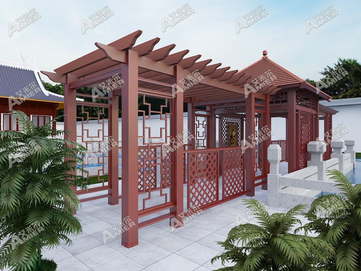 Беседка в китайском стиле