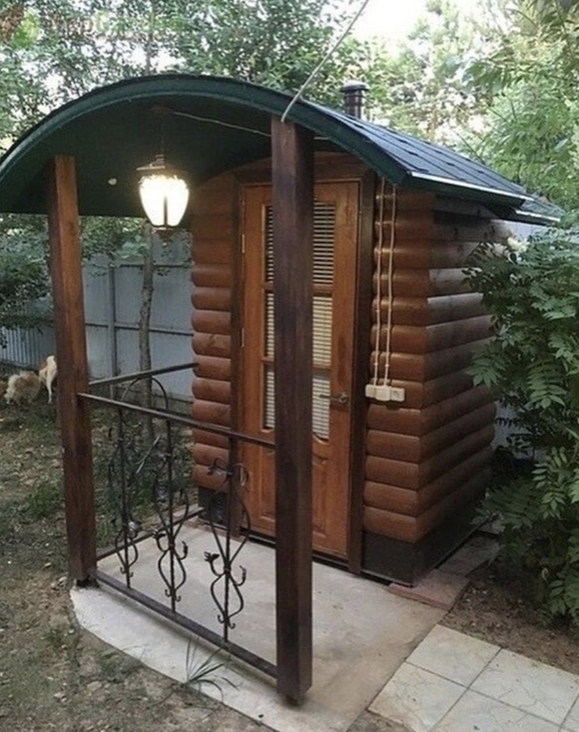 Необычные туалеты для дачи