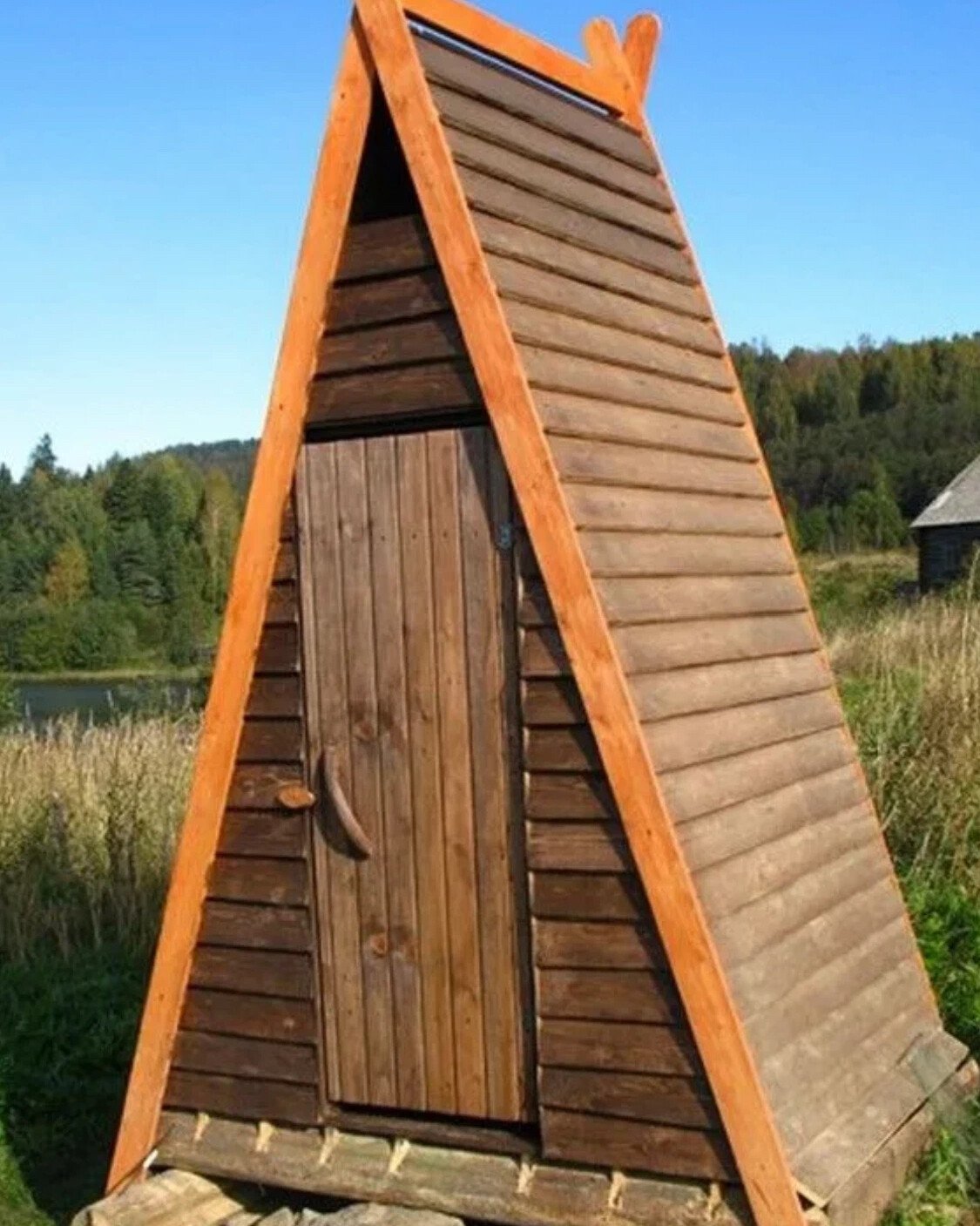 Уличный туалет для дачи