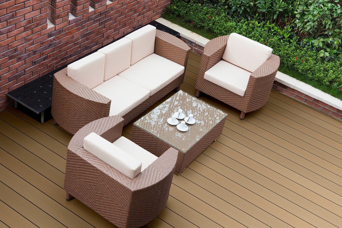 Уличная мебель из террасной доски