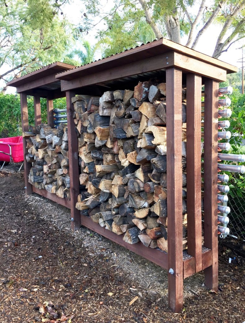 Дровница поленница Keter Firewood Shelter