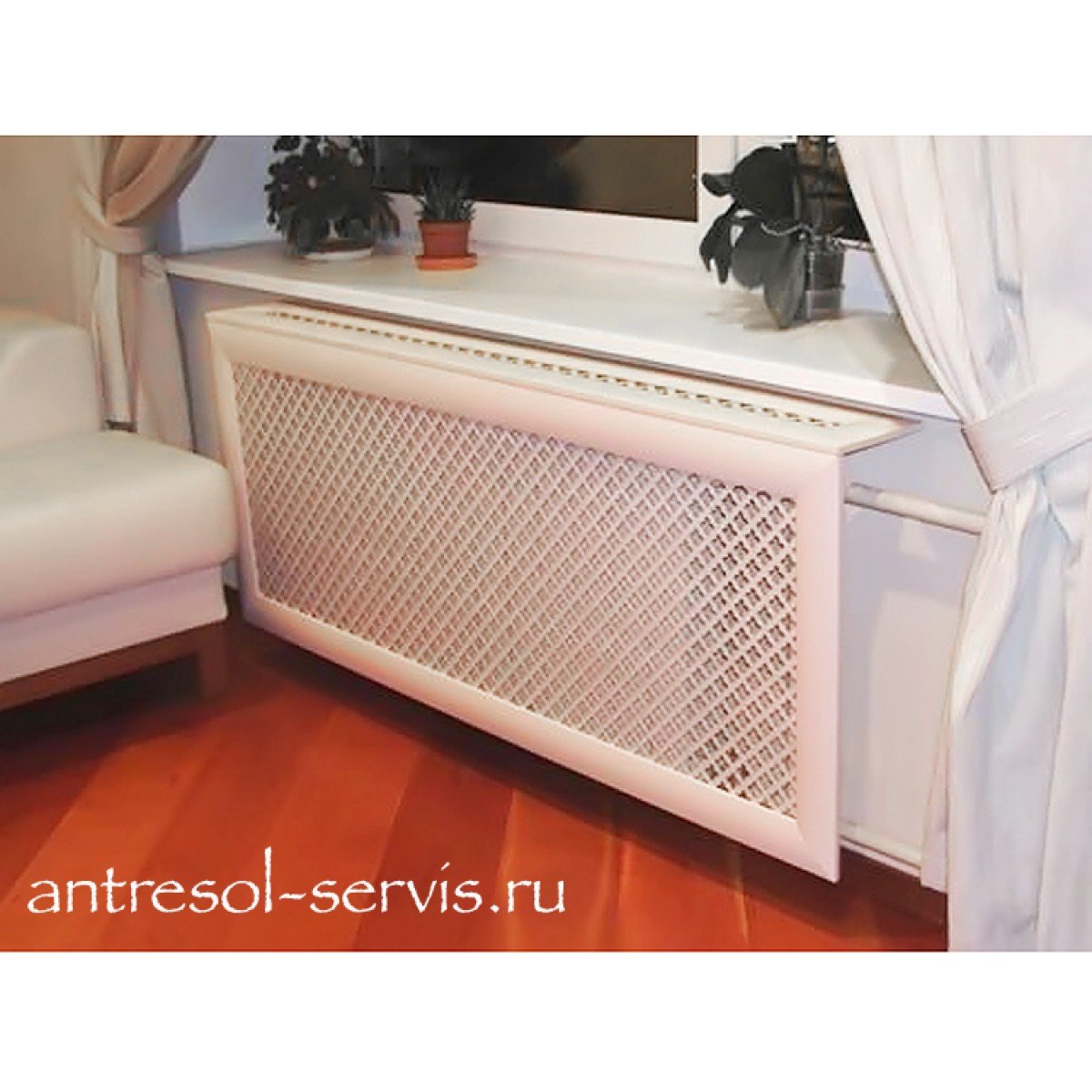 Экраны для чугунных батарей и стальных радиаторов «Delta-Max»