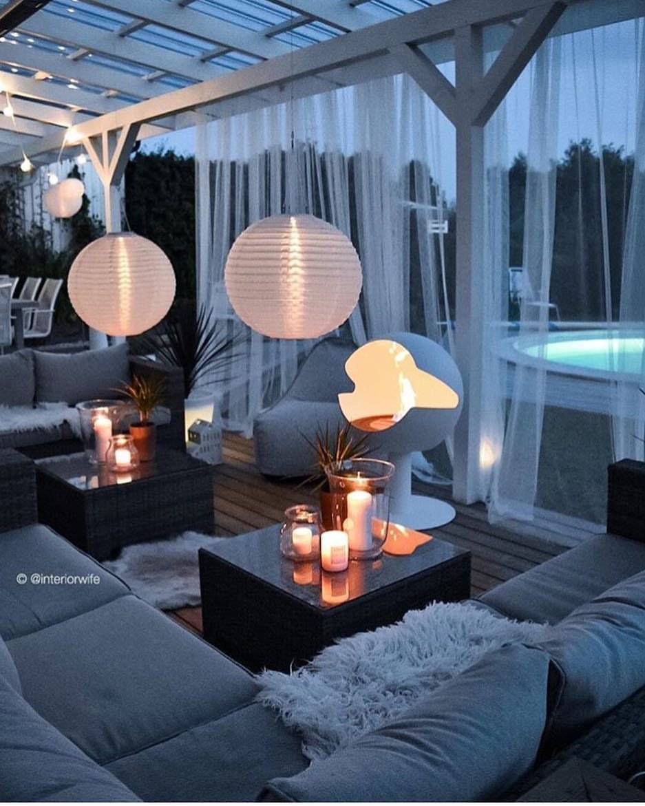 Светильнткина веранду