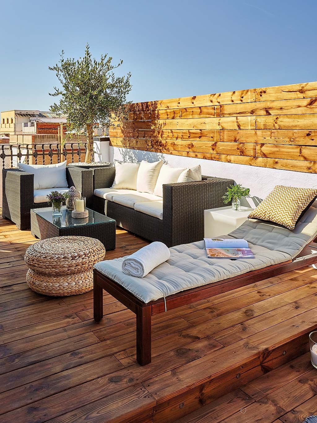 Лаунж зона на даче