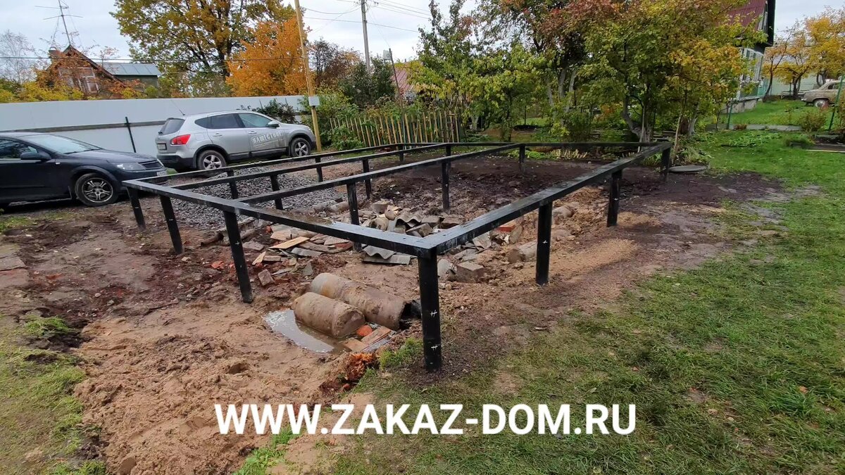 Дом на сваях