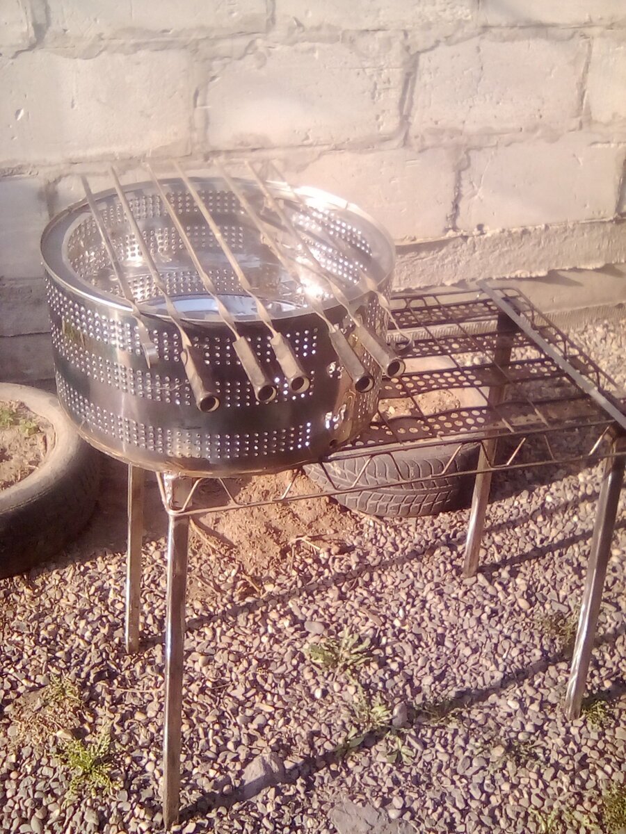Шашлычница из стиралки