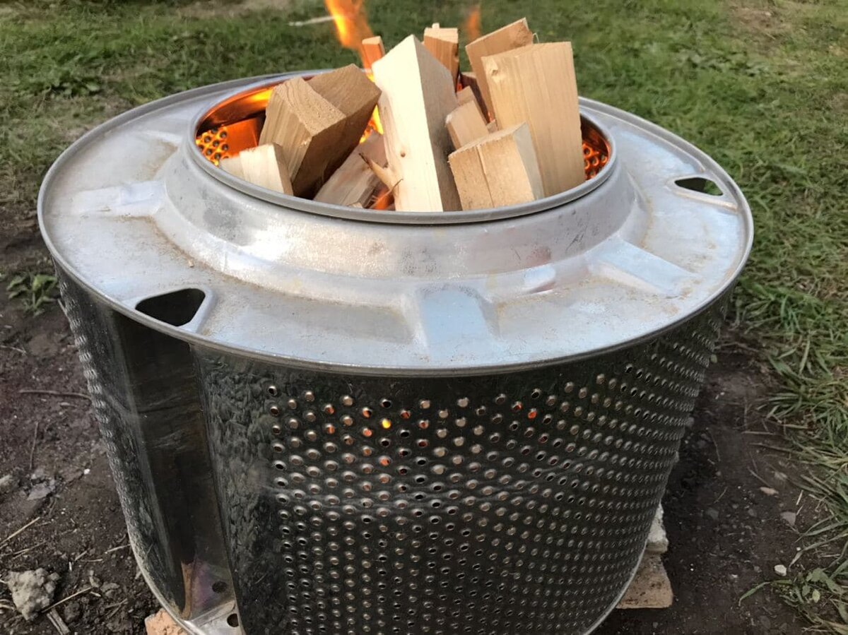 Барабан машинки мангал