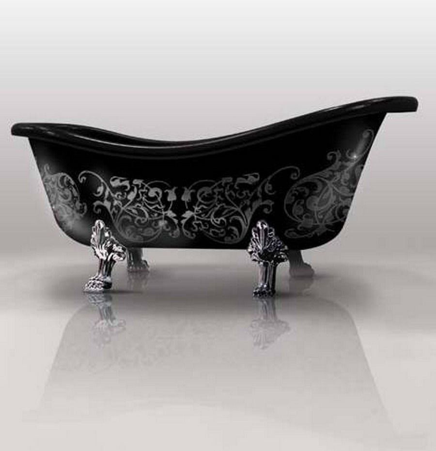 Чугунная ванна на ножках