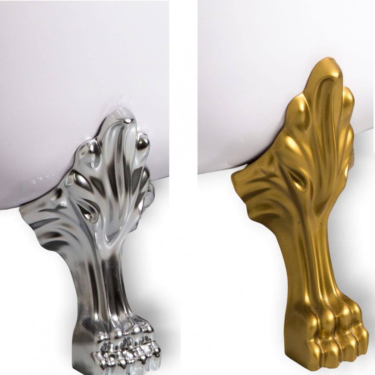 Ножки лапы Льва для ванны чугунной Recor