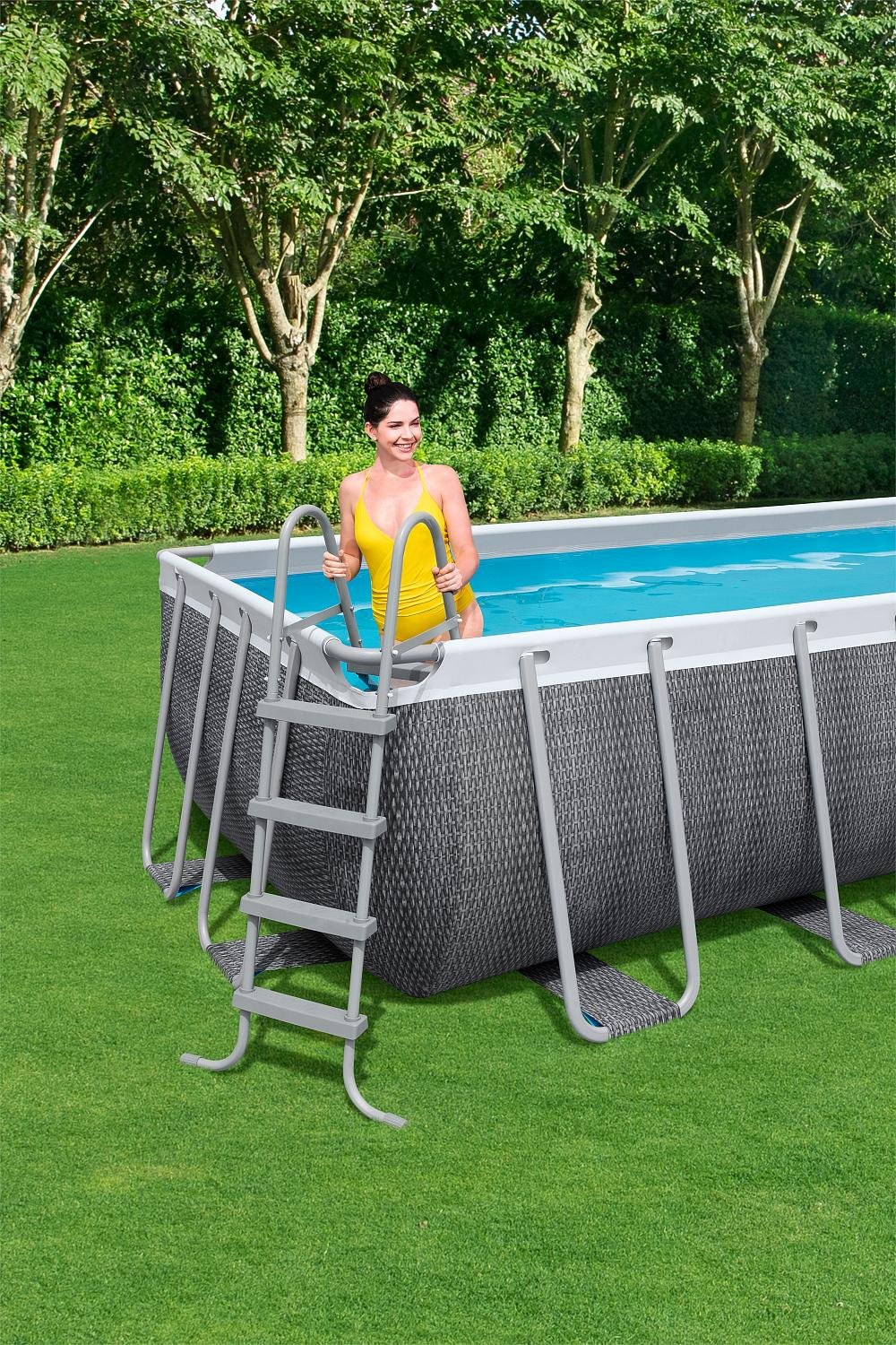 Бассейн каркасный прямоугольный Bestway 549х274 см