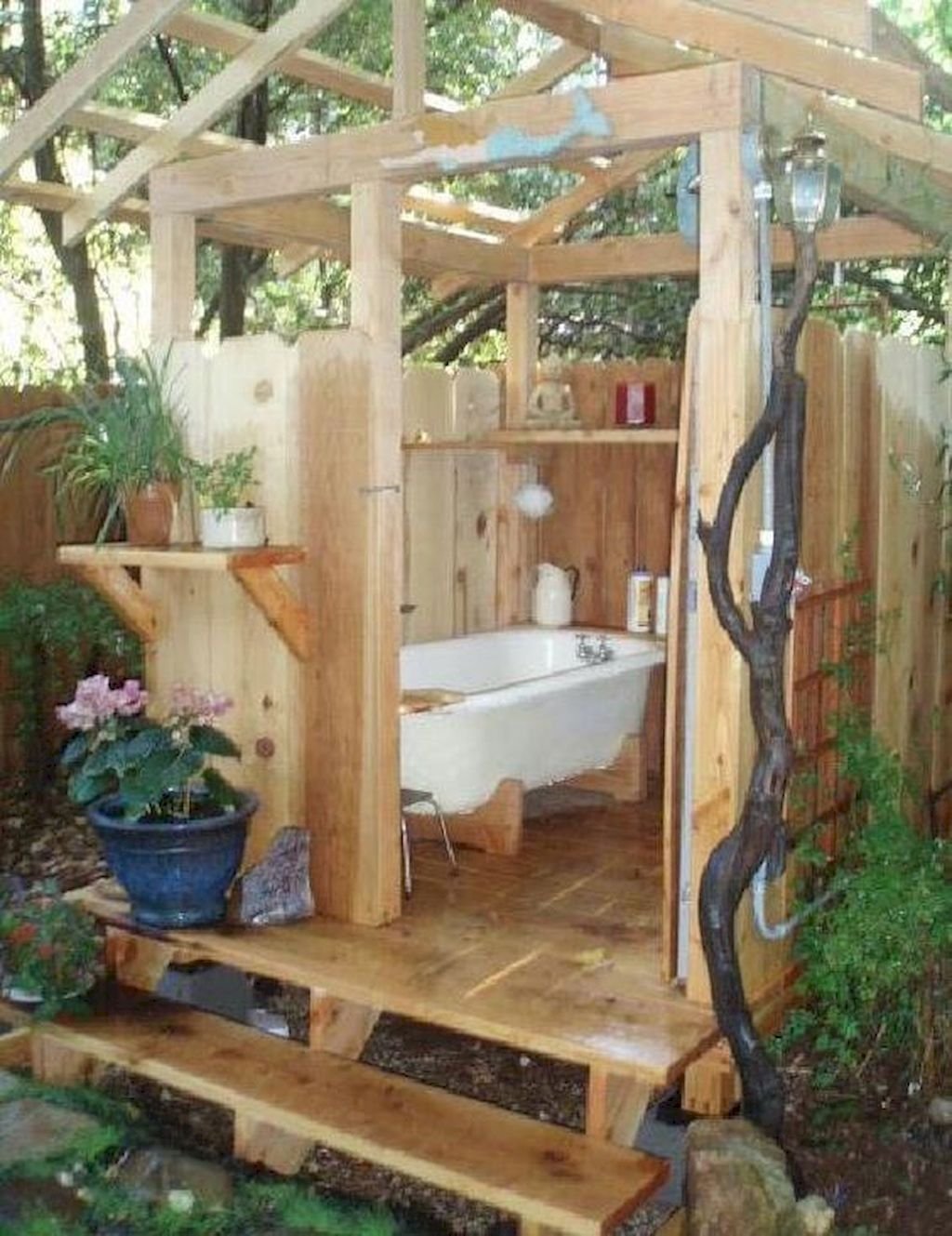 Летний душ для дачи