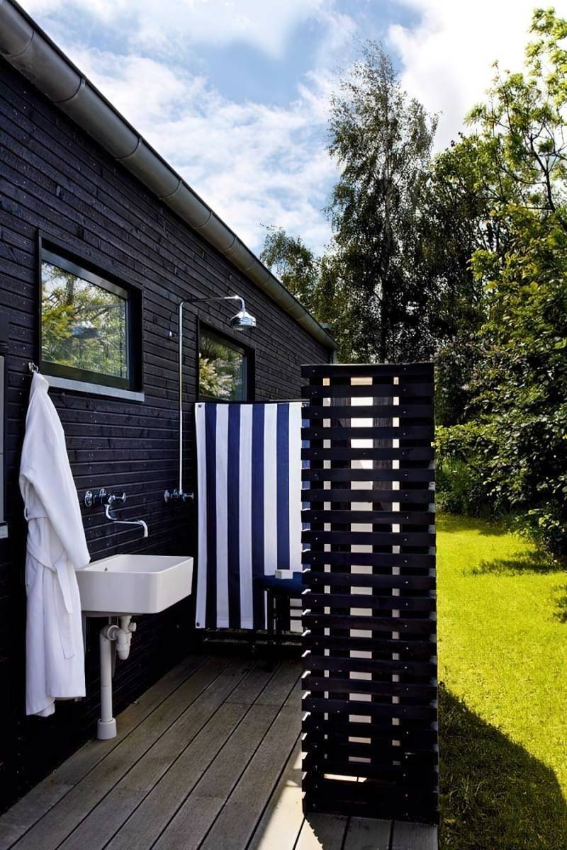 Стильный летний душ