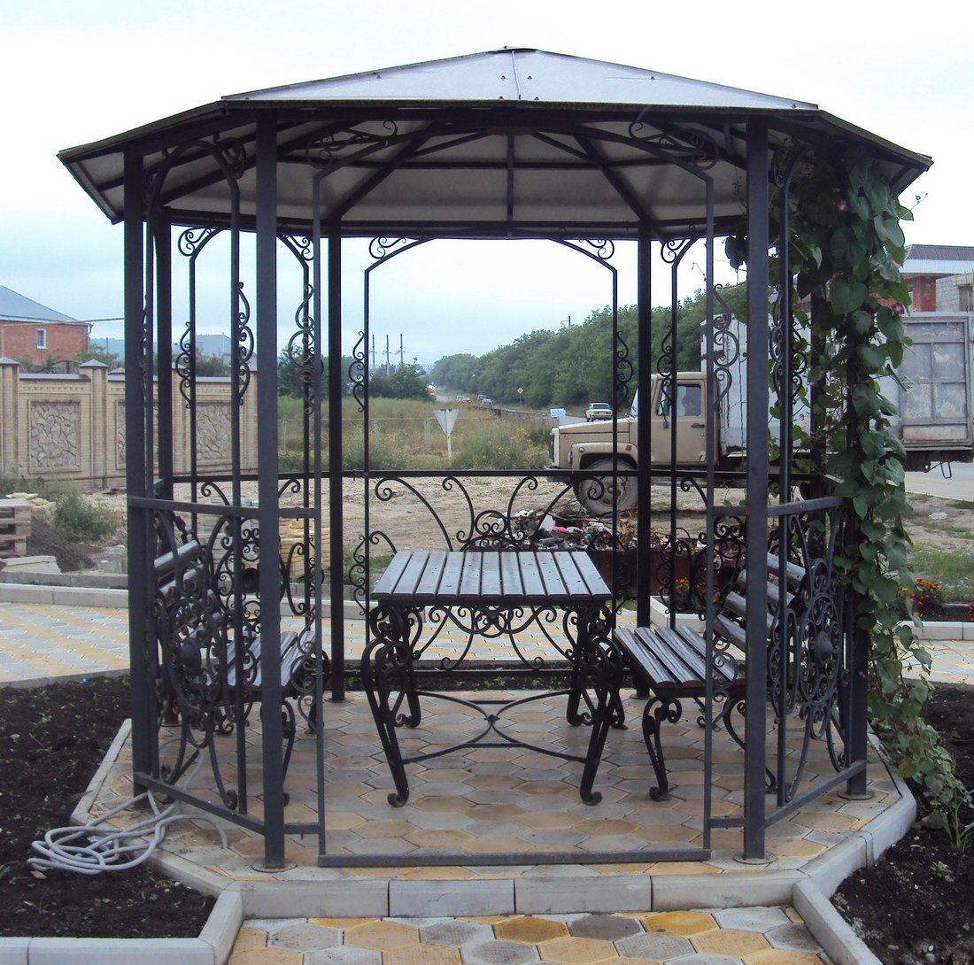 Беседка кованая Германика