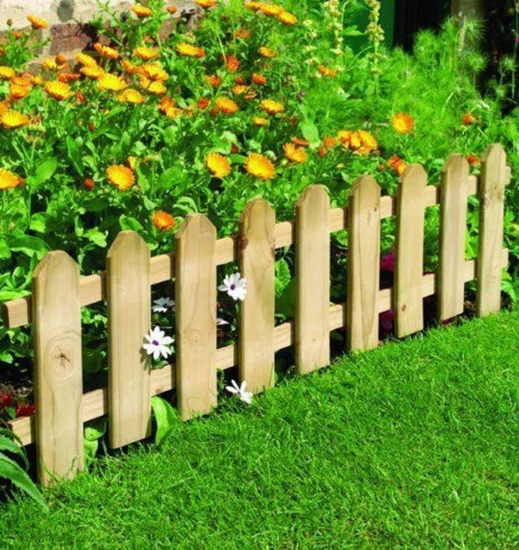 Ограждение для клумбы