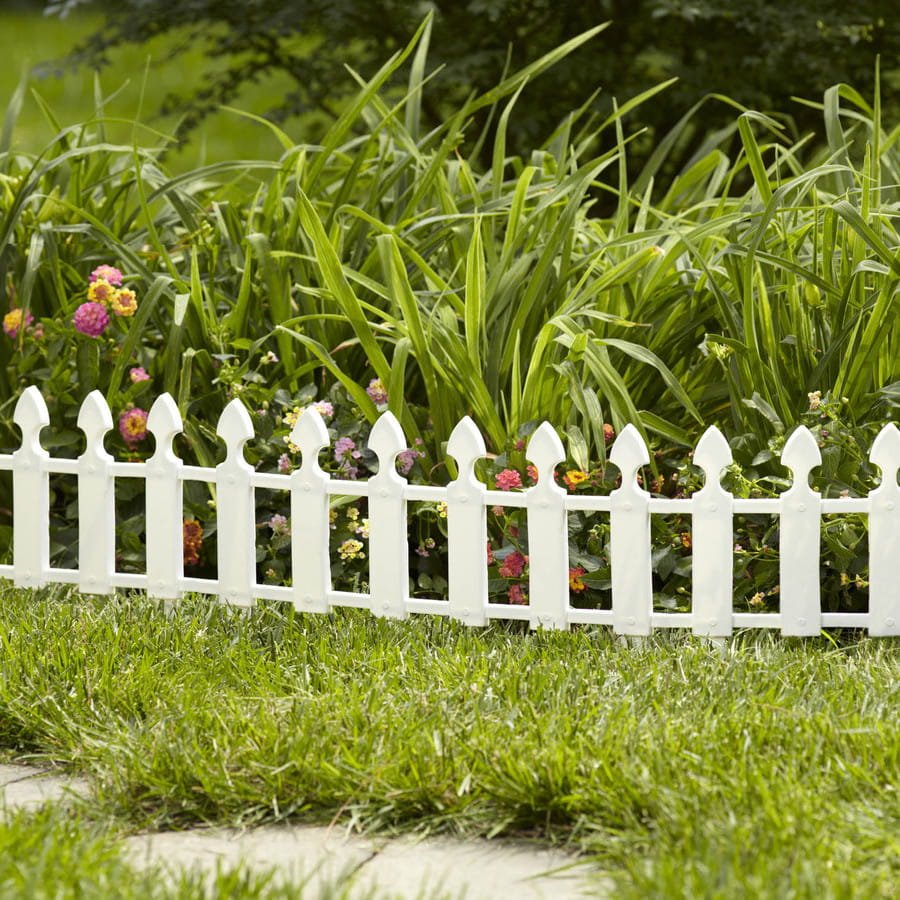 Декоративный заборчик для клумб