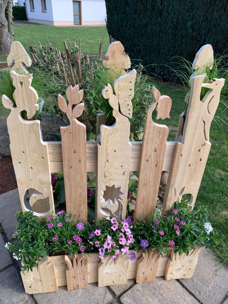 Деревянный декор для сада