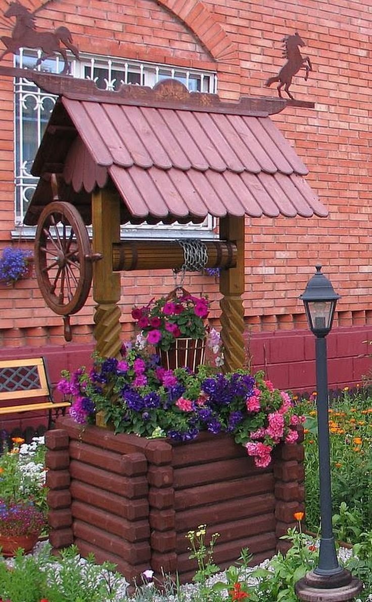 Декор дачного участка