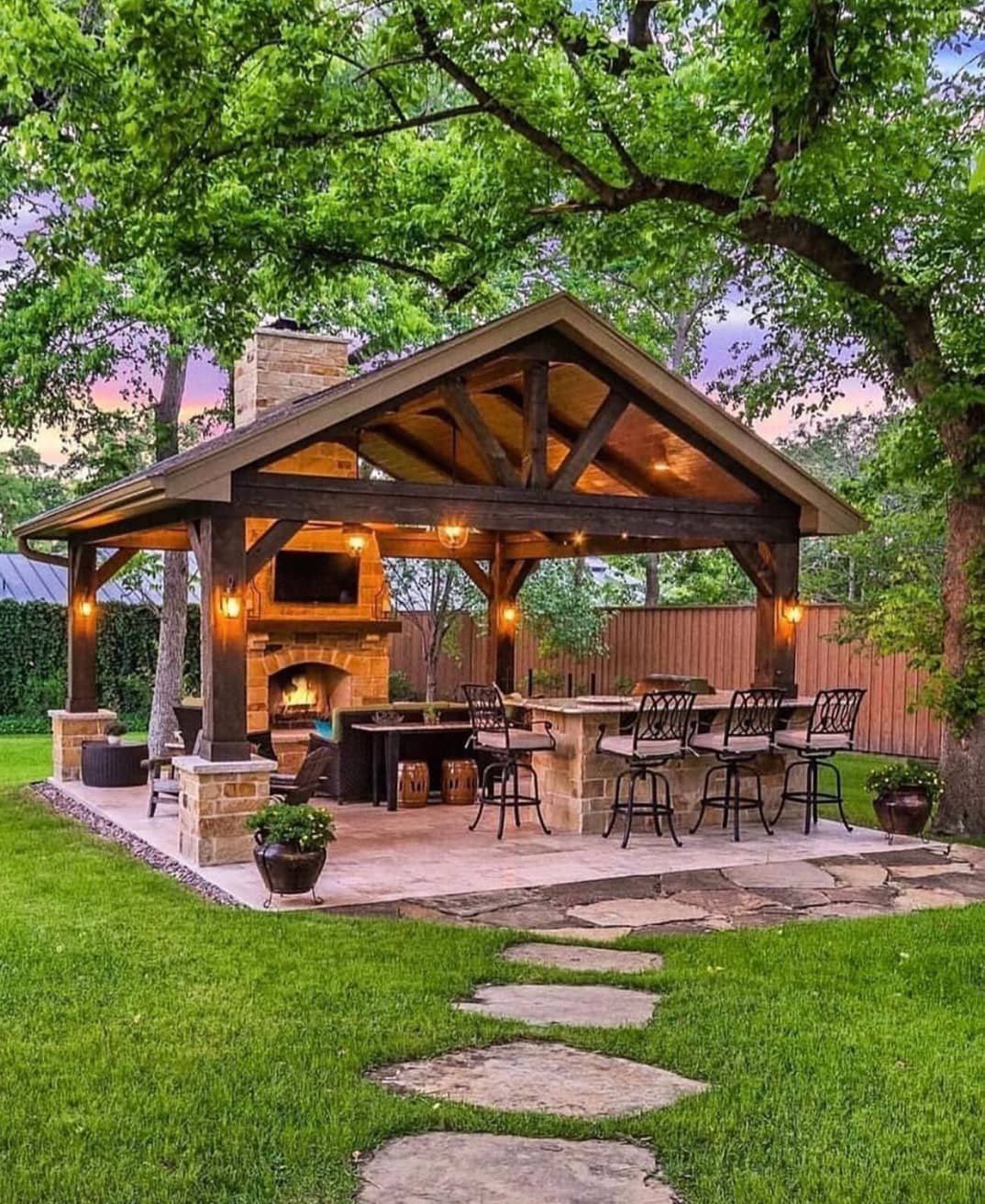 Беседка барбекю Гельвеция