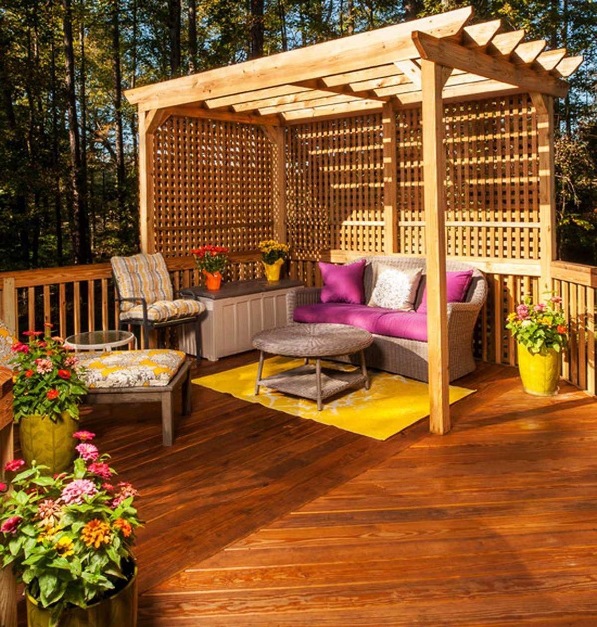 Пергольная беседка