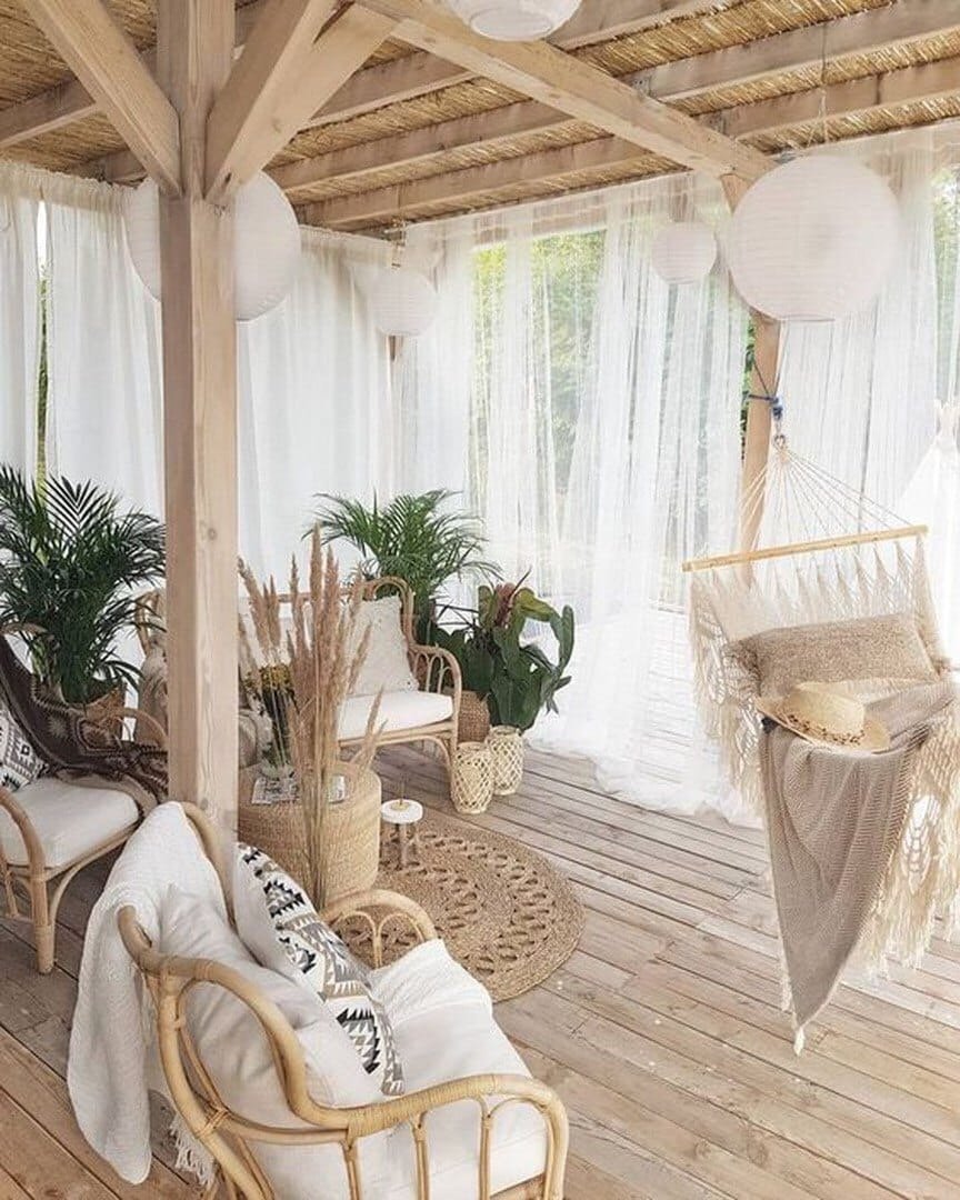 Беседка экостиль