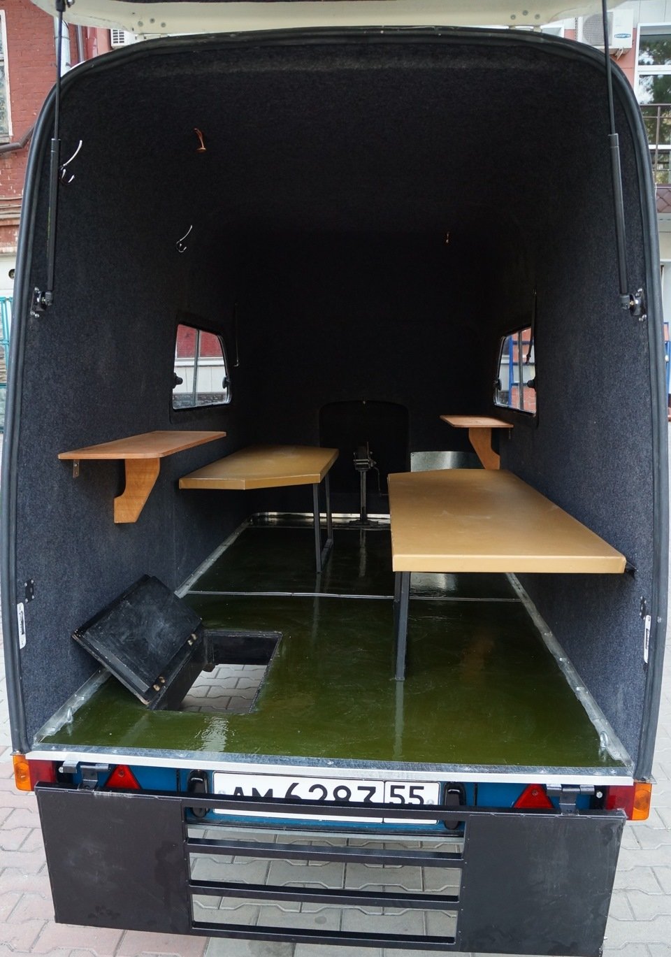 Жилой модуль прицеп рундук