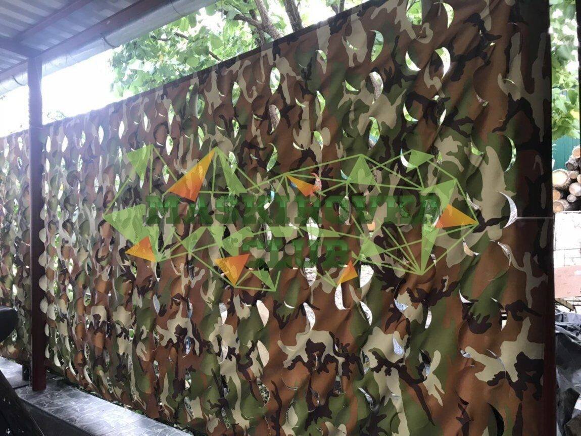 Маскировочная сеть МКТ-3л ель