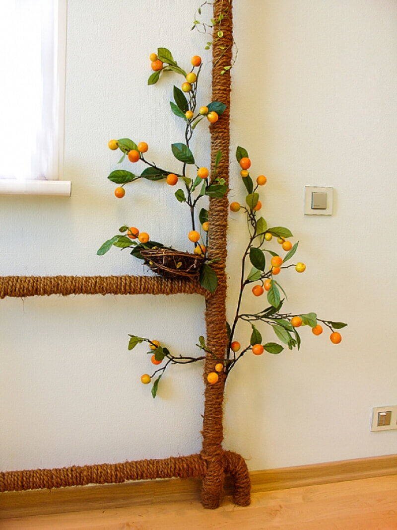 Декор труб отопления