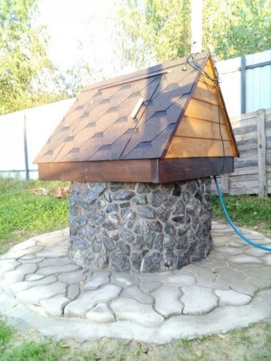 Домик для колодца