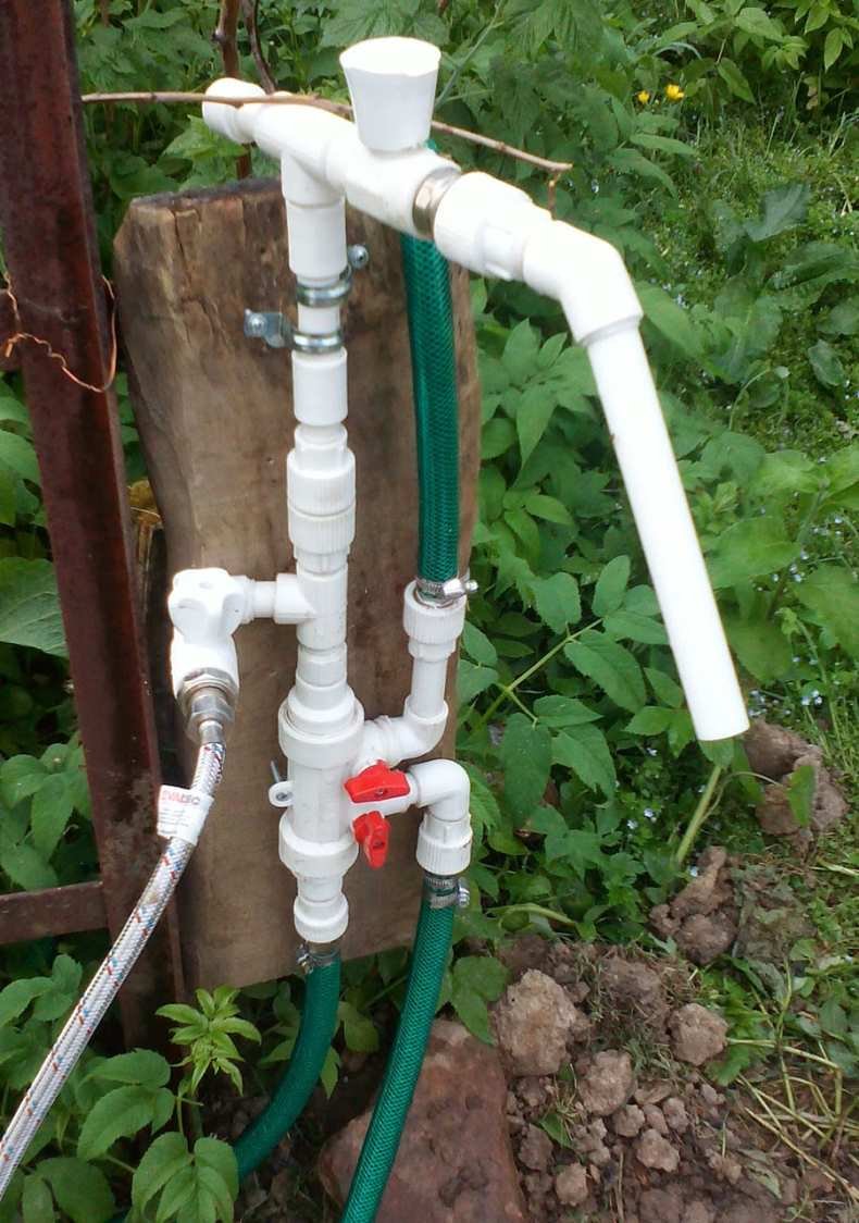 Водопровод на даче
