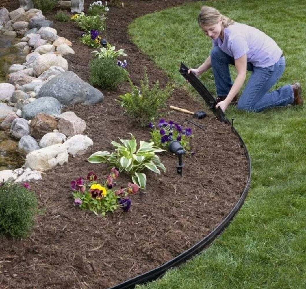 Бордюр садовый Gidrolica 10000x20x100 мм